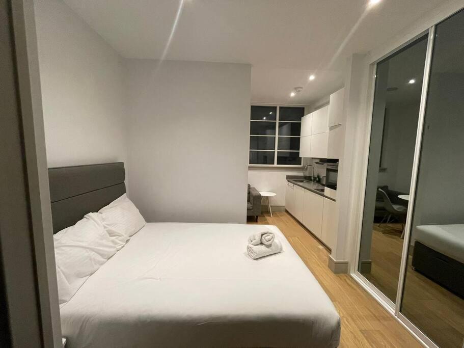 Monthly Stays 1Bed Serviced Studio Apartment Free Wifi & Netflix Whitechapel London Perfect For Solo & Coupled Guests Exteriör bild