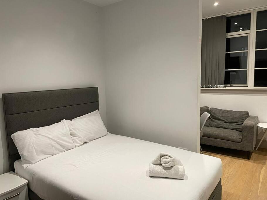Monthly Stays 1Bed Serviced Studio Apartment Free Wifi & Netflix Whitechapel London Perfect For Solo & Coupled Guests Exteriör bild